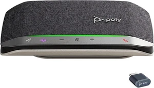 Poly Sync 20+ Bluetooth Speakerphone Noise/Echo Reduction Works Teams Certified - Picture 1 of 7