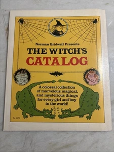 Vtg 1976  Norman Bridwell Presents The Witch's Catalog Scholastic Paperback Book - Imagen 1 de 4