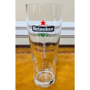 Heineken Holland Beer Pint Glass 16 ounce Authentic from Netherlands NEW - Picture 1 of 7