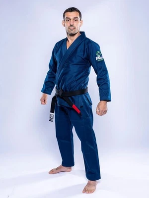 Fuji ligero ligero para hombre BJJ brasileño Jiu-Jitsu GI - azul marino Foto 1 de 4