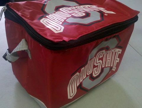 Ohio St State Buckeyes Insulated soft side Lunch Bag Cooler New NCAA - BIg Logo Cover
