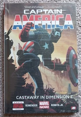 CAPTAIN AMERICA HARDCOVER JOHN ROMITA JR (NM-/NM+) AVENGERS ( FREE SHIPPING ) - Image 1 of 4