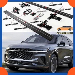Fits for Lincoln Nautilus 2024 Deployable Electric Running Board Nerf Bar - Foto 1 di 11