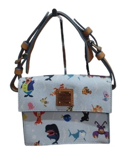 Disney Dooney & Bourke Out to Sea Creatures Small Purse NOT ORIGINAL STRAP GUC - Picture 1 of 9