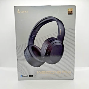 Edifier W820NB Plus Hybrid Active Noise Cancelling Headphones - LDAC Codec Black - Picture 1 of 8