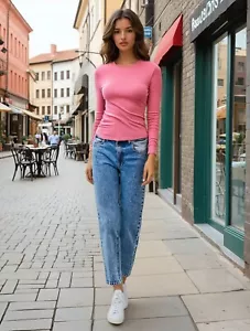 Leichter Damen Pullover Gavie Oberteil Rosella Rosa Rose Größe L Neu mit Etikett - Bild 1 von 4