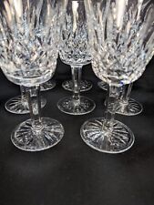Fantastic Waterford Lismore Set of 4 Water Goblets 6 7/8