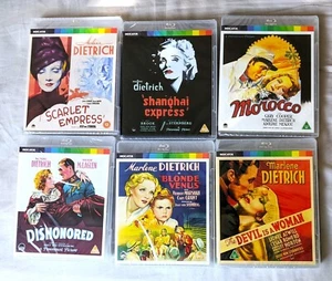 Marlene Dietrich & Josef von Sternberg at Paramount BLU RAY Region B Collection - Picture 1 of 4