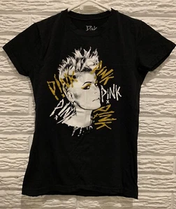 PINK Beautiful Trauma T-Shirt, Black, Says XS Fits Like Kids Medium 8-10 - Picture 1 of 6