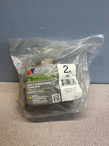 AMERICAN VALVE G-31 2" LEAD-FREE BRASS SWING CHECK VALVE 2", NEW FREE SHIPPING - Picture 1 of 4