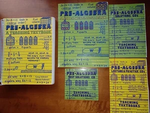 Teaching Textbooks - Pre-Algebra- Text, Answer Key & CD's - Homeschool! - Imagen 1 de 8