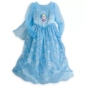 Disney Frozen Elsa Fancy Deluxe Girl's Costume Character Nightgown, Gown - Picture 1 of 9