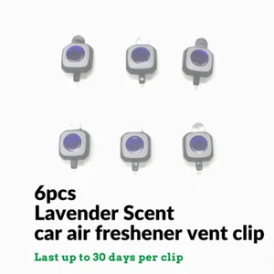 Car Air Freshener 6 Clips, New Car Air Freshener Vent Clip, Loose packaging - Picture 1 of 14