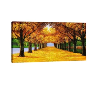 Pyradecor Large Orange Trees Giclee Canvas Prints Wall Art Paintings Pictures... - Picture 1 of 7