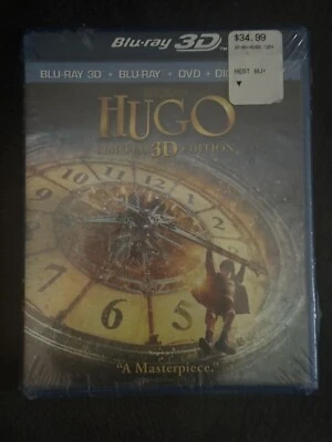 Hugo (Blu-ray/DVD, 2012, 3-Disc Set, Limited 3D Edition Includes Digital Copy... - Image 1 of 2