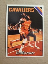 JIM BREWER Cleveland CAVALIERS 1975-76 TOPPS BASKETBALL CARD #46