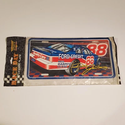 Placa de licencia Dale Jarrett #88 Racing Ford ☆ auténtica ☆ sellada ☆ Foto 1 de 4