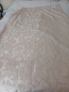 Cream Pencil Pleat Curtains - 62 x 70 " - Picture 1 of 2