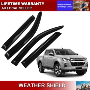 OEM Isuzu D-max Dmax Weather Shields Weathershield Window Visor 2020-2024 MY21 ä - Picture 1 of 11