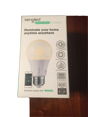 Sengled (E11-G13W) Element Classic A19 LED Bulb - White - Image 1 of 4