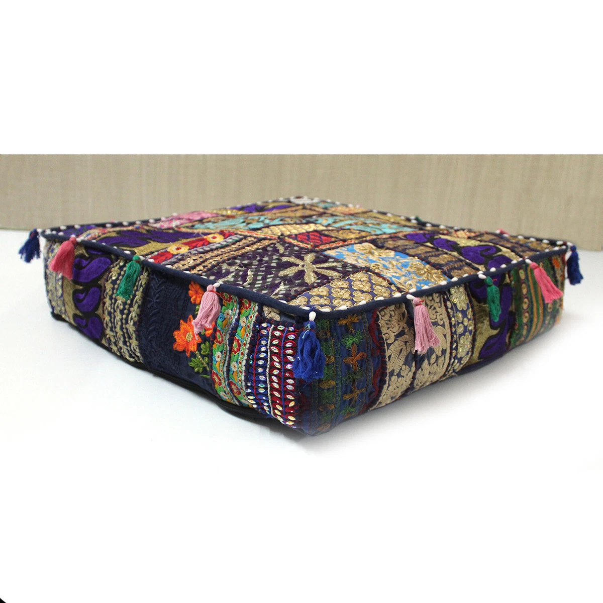 vintage floor cushion　グリーンベージュ vintage floor cushion グリーンベージュ