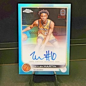 2022-23 Topps Chrome OTE Aqua Refractor Auto SP /99 JAYLEN MARTIN #CA-JM2🔥MINT - Bild 1 von 4