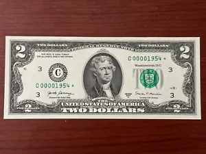 2017 A 2 $ zwei Dollar Stern Geburtsjahr 00001954 Edelstein unzirkuliert - Bild 1 von 2