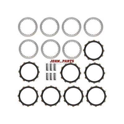 Clutch Friction Steel Plates And Springs Kit Fit Honda XL600R 1983-1987 - Image 1 of 4