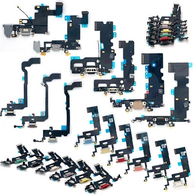 Pieza de cable flexible de micrófono con base de puerto de carga OEM para iPhone 6 6S 7 8 Plus XR XS Max 11 Foto 1 de 4