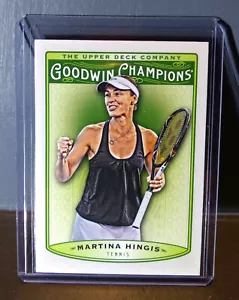 2019 Upper Deck Goodwin Champions Martina Hingis #5 Tennis Card - Picture 1 of 2