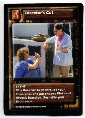 1st Edition Highlander TCG CCG Promo Card Director's Cut Event Error Card - Image 1 of 2