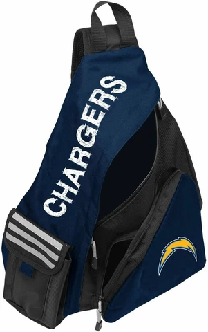 NWT NFL Los Angeles Chargers Leadoff Slingbag Sling School Gym Travel Backpack Cover