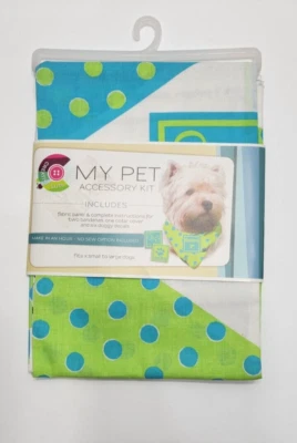 Ткань — наборы для рукоделия Daisy Kingdom — набор аксессуаров для моего питомца — банданны для собак - Изображение 1 из 2