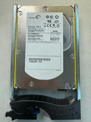 EMC 005048730 146GB 15K RPM 16MB 4 Gb/s Fibre channel 3.5" HDD - Image 1 of 4