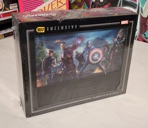 NEW! BEST BUY EXCLUSIVE! AVENGERS ILLUMINATED 3D BLU-RAY DVD LENTICULAR GIFT SET - Picture 1 of 8