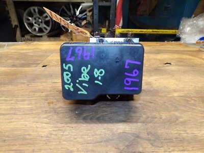 05-08 2005-2008 PONTIAC VIBE TRACCIÓN DELANTERA TAMBOR TRASERO ANTIBLOQUEO CONJUNTO BOMBA FRENO Foto 1 de 4