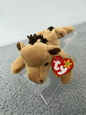 1995 Ty Beanie Baby Derby the Horse Style 4008 Course Yarn Mane and Tail PVC - Image 1 of 4