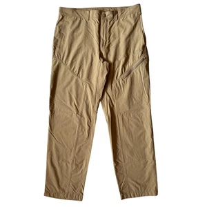 The North Face Men's Hiking Pants Mustard Brown Gorpcore Outdoors Nature - Picture 1 of 7
