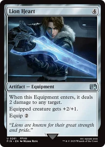 Lion Heart [FINAL FANTASY] Magic MTG - Picture 1 of 1