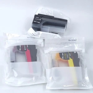 READ! Genuine Brother LC3033XXL Black Magenta Yellow Ink Cartridges  - Picture 1 of 4