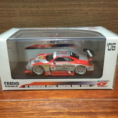 EBBRO 1/43 Lexus SC430 OPENINTERFACE TOM'S 2006 Super GT Champion Model - Immagine 1 di 2