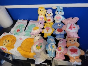 1985 Care Bear & Cousin RARE Cut & Sew Pillow Panel 13 in Total Great Shape VHTF - Picture 1 of 5