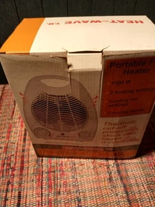 Heat ~ Wave Portable Fan Heater - Tested And Working. - Picture 1 of 6