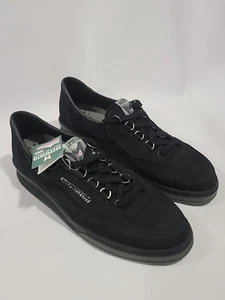 Neu! Mephisto Rush Na Damenschuhe schwarz Maya 800 Wildleder-Nubukleder US9,5 399 $ - Bild 1 von 12