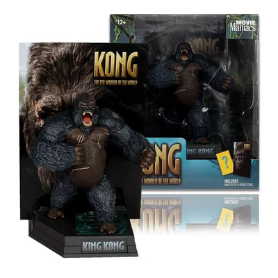 🦍 McFarlane Movie Maniacs King Kong 6” Figure – 8th Wonder – SEALED - Image 1 of 4
