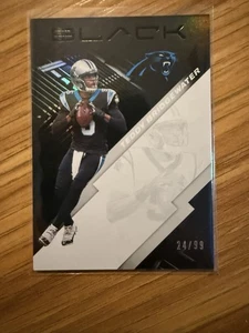 2020 Panini Black Silver /99 Teddy Bridgewater #13 Panthers - Picture 1 of 1