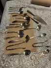 Lot of Random Sterling Silver Flatware Mixed Lot Tested Or Marked 1.25 LBS 925