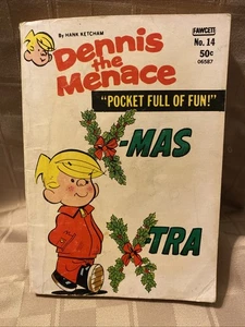 Dennis The Menace "Pocket Full Of Fun!" X-Mas Extra No. 14 Comic Book By Fawcett - Picture 1 of 19