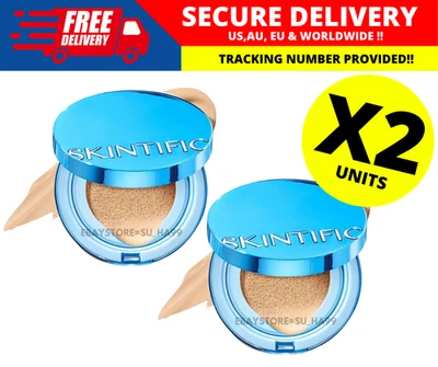 SKINTIFIC Perfect Stay Velvet Matte Cushion 11ml Foundation full cover-03 PETAL - Image 1 of 4