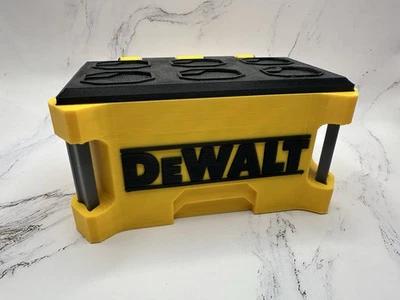 Caja con tarjetero estilo DeWalt ToughSystem TSTAK estuche de contratista Foto 1 de 4